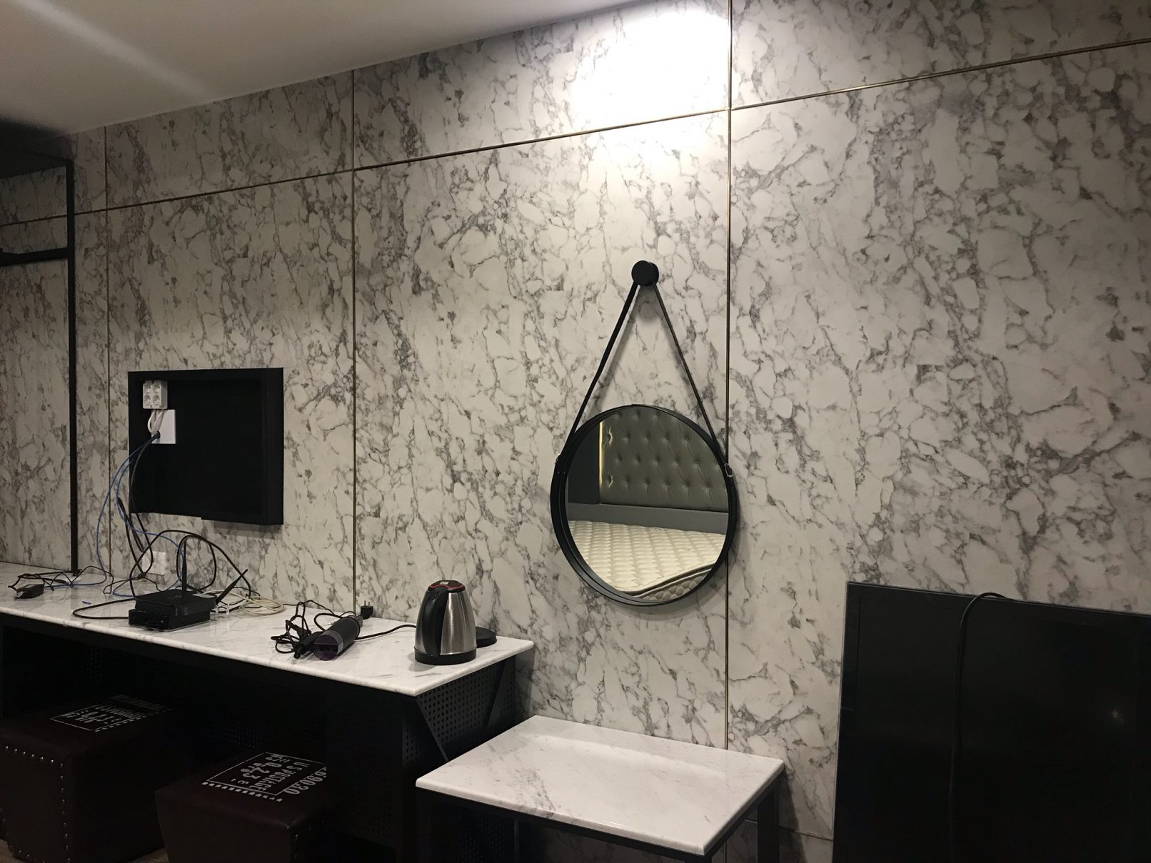 Marble Design High Pressure Laminates Wall Cladding