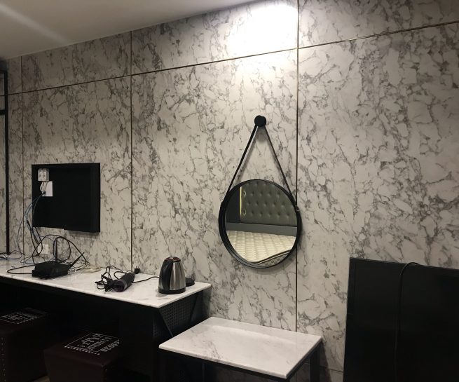Marble Design High Pressure Laminates Wall Cladding