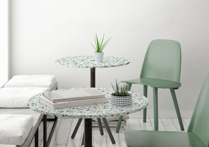 Terrazzo Table Top, MODS by Melatone